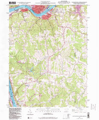 Download a high-resolution, GPS-compatible USGS topo map for East Liverpool South, OH (1999 edition)