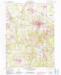 Download a high-resolution, GPS-compatible USGS topo map for East Palestine, OH (1990 edition)