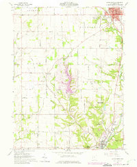 Download a high-resolution, GPS-compatible USGS topo map for Eaton South, OH (1975 edition)