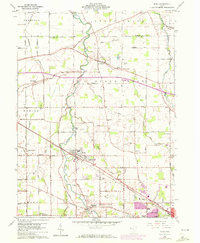 Download a high-resolution, GPS-compatible USGS topo map for Elida, OH (1972 edition)