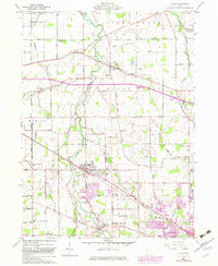 Download a high-resolution, GPS-compatible USGS topo map for Elida, OH (1983 edition)