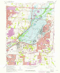 Download a high-resolution, GPS-compatible USGS topo map for Fairborn, OH (1976 edition)