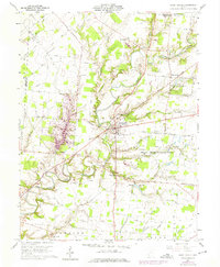Download a high-resolution, GPS-compatible USGS topo map for Fayetteville, OH (1975 edition)