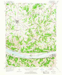 Download a high-resolution, GPS-compatible USGS topo map for Felicity, OH (1967 edition)