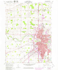 Download a high-resolution, GPS-compatible USGS topo map for Findlay, OH (1980 edition)