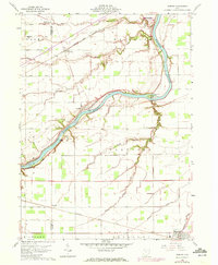Download a high-resolution, GPS-compatible USGS topo map for Florida, OH (1972 edition)