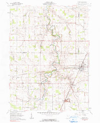 Download a high-resolution, GPS-compatible USGS topo map for Forest, OH (1990 edition)