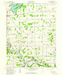 Download a high-resolution, GPS-compatible USGS topo map for Fort Loramie, OH (1962 edition)