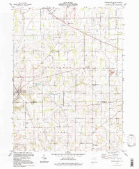 Download a high-resolution, GPS-compatible USGS topo map for Fredricksburg, OH (1998 edition)