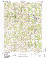Download a high-resolution, GPS-compatible USGS topo map for Freeport, OH (1998 edition)