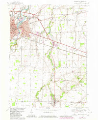 Download a high-resolution, GPS-compatible USGS topo map for Fremont East, OH (1980 edition)