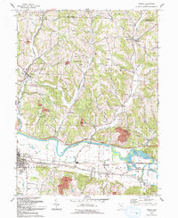 Download a high-resolution, GPS-compatible USGS topo map for Fresno, OH (1993 edition)