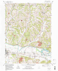 Download a high-resolution, GPS-compatible USGS topo map for Fresno, OH (1998 edition)