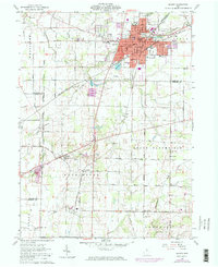 Download a high-resolution, GPS-compatible USGS topo map for Galion, OH (1974 edition)