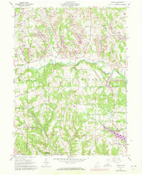 Download a high-resolution, GPS-compatible USGS topo map for Gavers, OH (1972 edition)