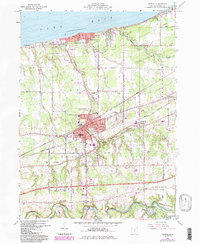 Download a high-resolution, GPS-compatible USGS topo map for Geneva, OH (1985 edition)