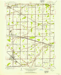 Download a high-resolution, GPS-compatible USGS topo map for Genoa, OH (1953 edition)