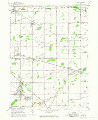 Download a high-resolution, GPS-compatible USGS topo map for Genoa, OH (1968 edition)
