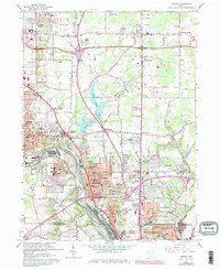 Download a high-resolution, GPS-compatible USGS topo map for Girard, OH (1980 edition)