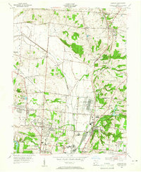 1955 Map of Glendale, 1956 Print