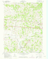 Download a high-resolution, GPS-compatible USGS topo map for Glenford, OH (1973 edition)
