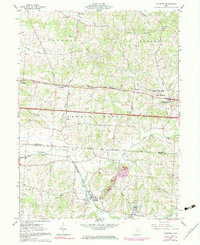 Download a high-resolution, GPS-compatible USGS topo map for Glenford, OH (1983 edition)