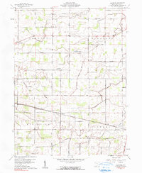 Download a high-resolution, GPS-compatible USGS topo map for Glenmore, OH (1990 edition)