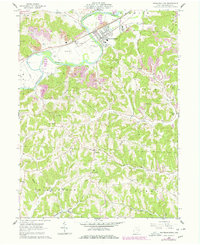 Download a high-resolution, GPS-compatible USGS topo map for Gnadenhutten, OH (1978 edition)