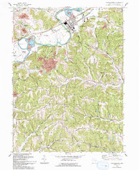 Download a high-resolution, GPS-compatible USGS topo map for Gnadenhutten, OH (1993 edition)