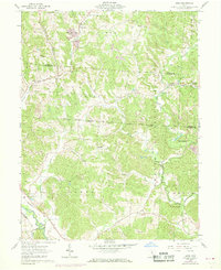 Download a high-resolution, GPS-compatible USGS topo map for Gore, OH (1968 edition)