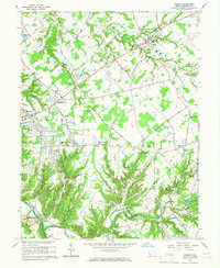 Download a high-resolution, GPS-compatible USGS topo map for Goshen, OH (1967 edition)
