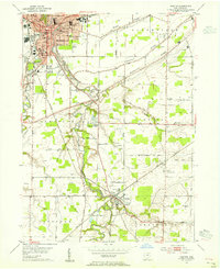 Download a high-resolution, GPS-compatible USGS topo map for Grafton, OH (1955 edition)