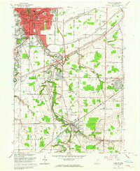 Download a high-resolution, GPS-compatible USGS topo map for Grafton, OH (1964 edition)