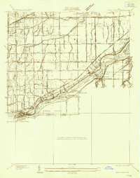 Download a high-resolution, GPS-compatible USGS topo map for Grand Rapids, OH (1935 edition)