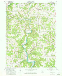 Download a high-resolution, GPS-compatible USGS topo map for Greer, OH (1972 edition)