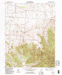 Download a high-resolution, GPS-compatible USGS topo map for Hallsville, OH (1995 edition)