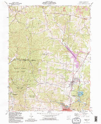 Download a high-resolution, GPS-compatible USGS topo map for Hamden, OH (1995 edition)