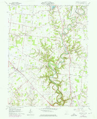 Download a high-resolution, GPS-compatible USGS topo map for Hamersville, OH (1976 edition)