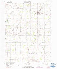 Download a high-resolution, GPS-compatible USGS topo map for Hamler, OH (1991 edition)