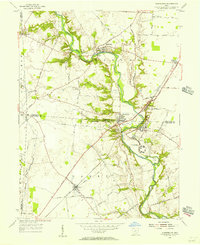 Download a high-resolution, GPS-compatible USGS topo map for Harrisburg, OH (1956 edition)
