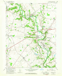Download a high-resolution, GPS-compatible USGS topo map for Harrisburg, OH (1968 edition)