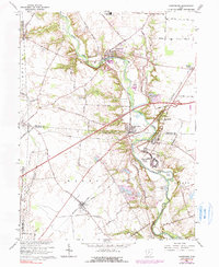 Download a high-resolution, GPS-compatible USGS topo map for Harrisburg, OH (1990 edition)