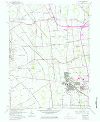 Download a high-resolution, GPS-compatible USGS topo map for Hilliard, OH (1984 edition)
