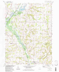 Download a high-resolution, GPS-compatible USGS topo map for Holmesville, OH (1998 edition)