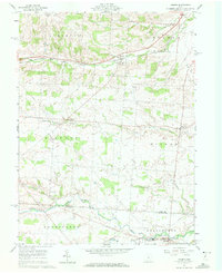 Download a high-resolution, GPS-compatible USGS topo map for Homer, OH (1972 edition)