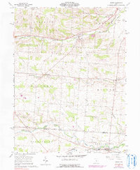 Download a high-resolution, GPS-compatible USGS topo map for Homer, OH (1990 edition)