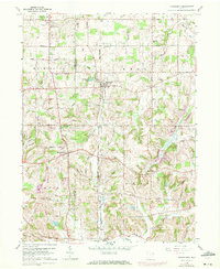 Download a high-resolution, GPS-compatible USGS topo map for Homeworth, OH (1972 edition)