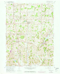 Download a high-resolution, GPS-compatible USGS topo map for Homeworth, OH (1973 edition)