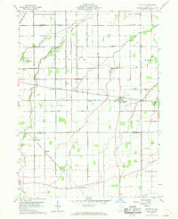 Download a high-resolution, GPS-compatible USGS topo map for Hoytville, OH (1968 edition)
