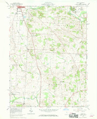 Download a high-resolution, GPS-compatible USGS topo map for Hunt, OH (1970 edition)